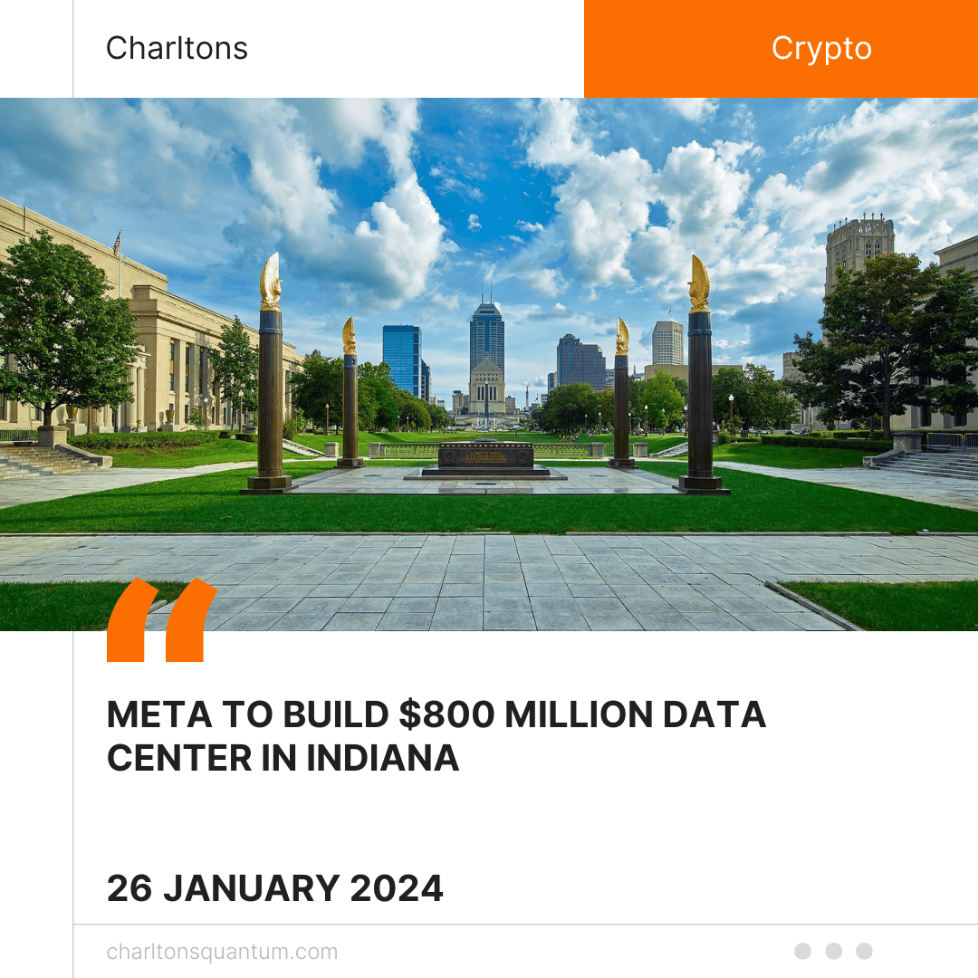 Meta to Build 0 Million Data Center in Indiana
