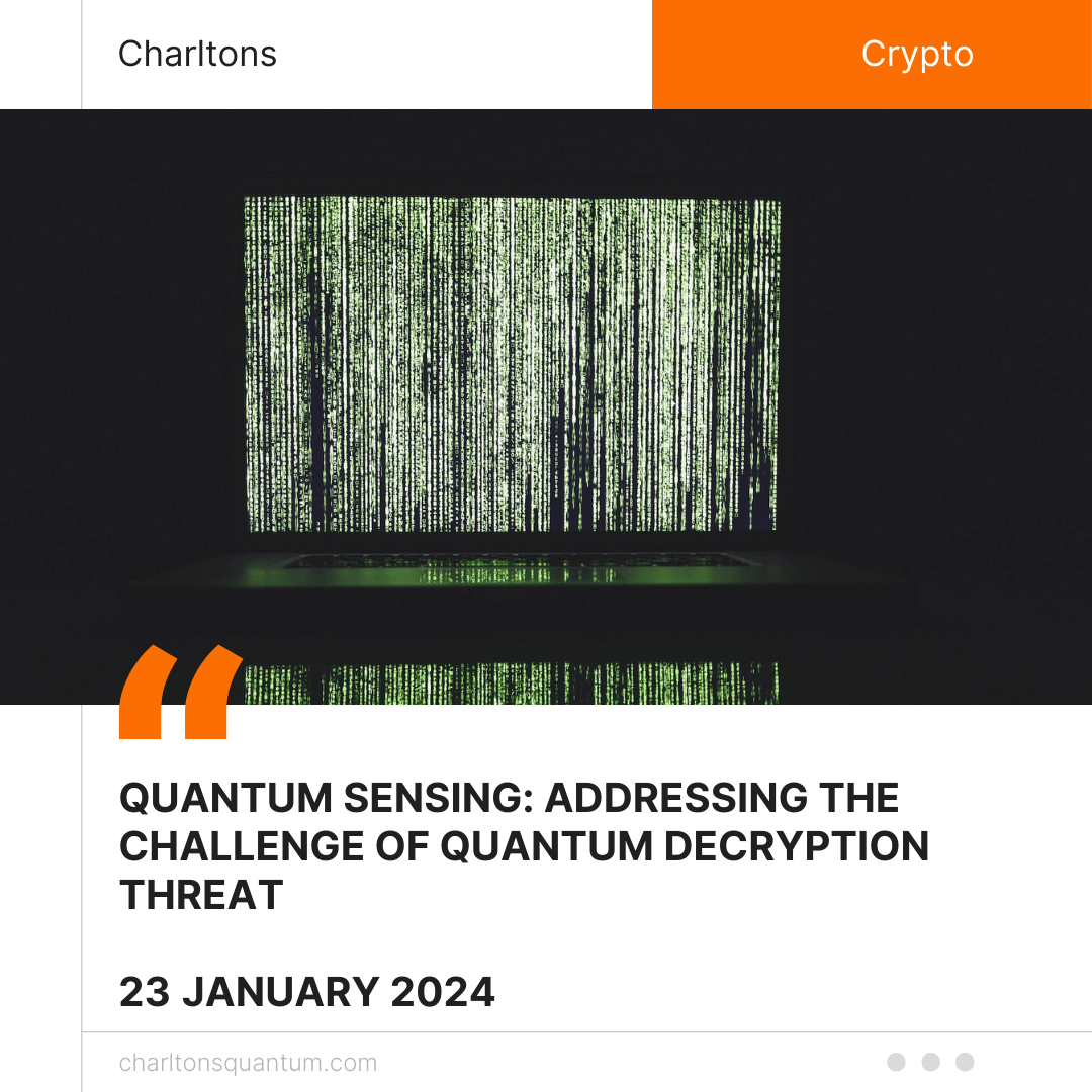 Quantum Sensing: Addressing the Challenge of Quantum Decryption Threat