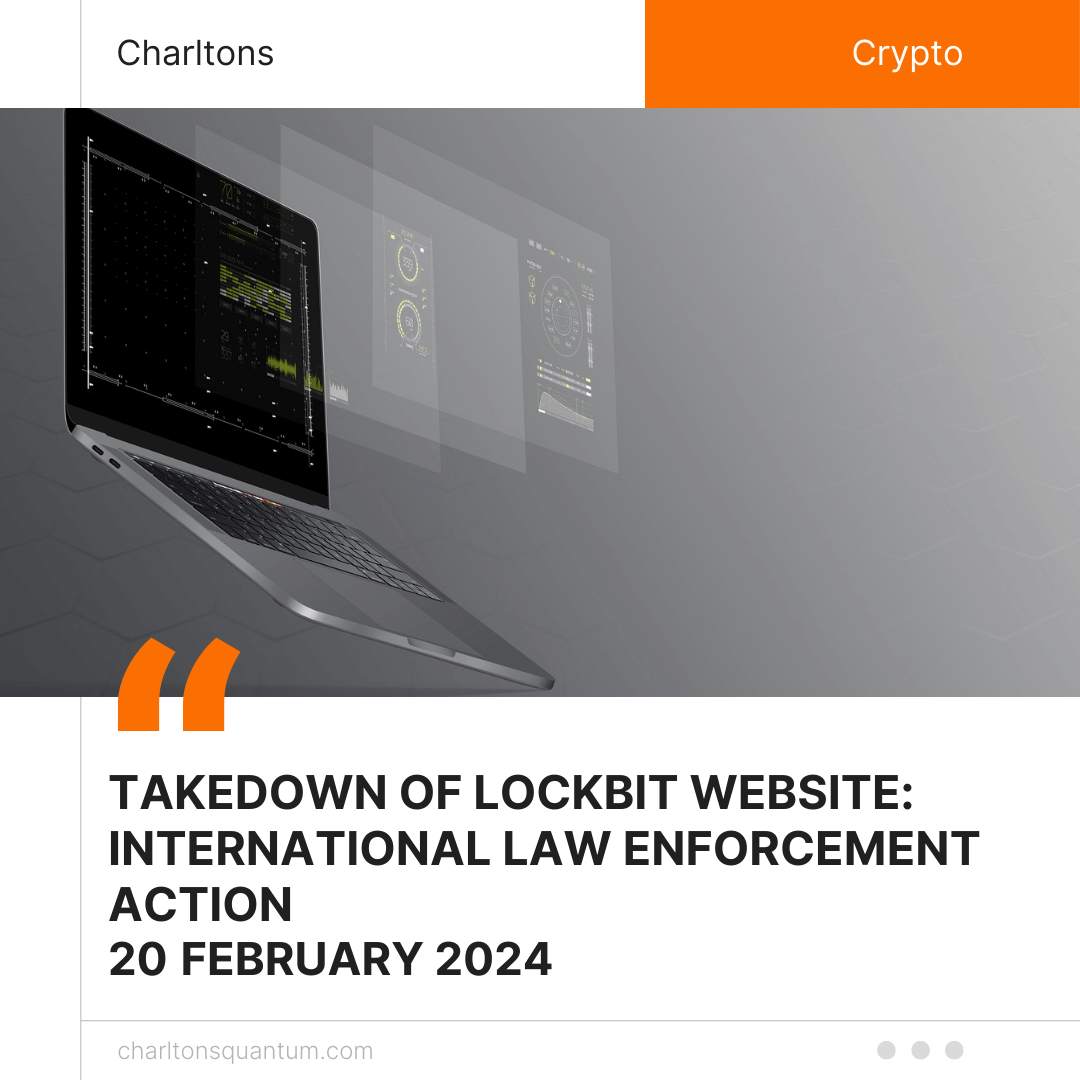 Takedown of LockBit Website: International Law Enforcement Action