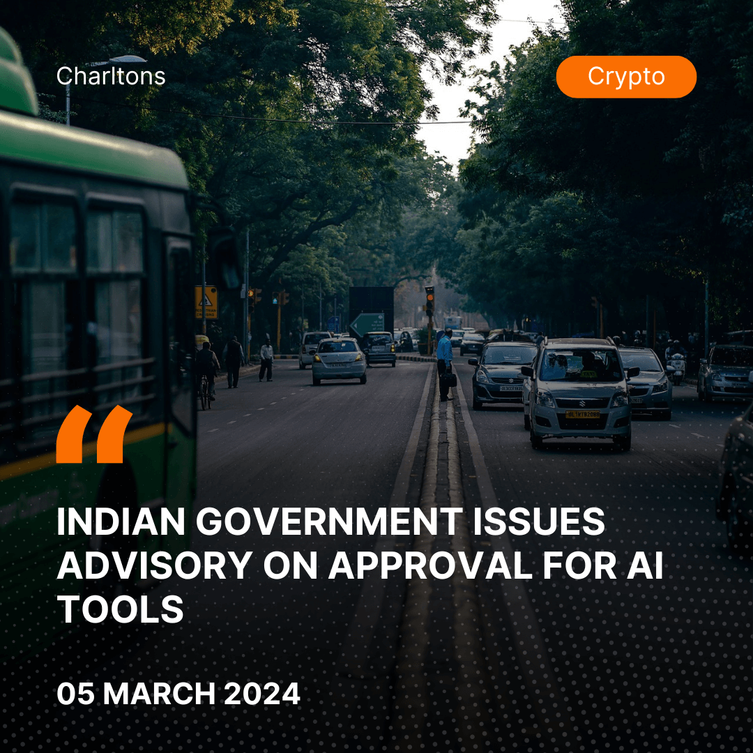 Indian Government Issues Advisory on Approval for AI Tools