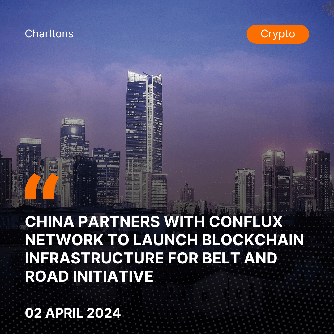 China Partners with Conflux Network to Launch Blockchain Infrastructure for Belt and Road Initiative
