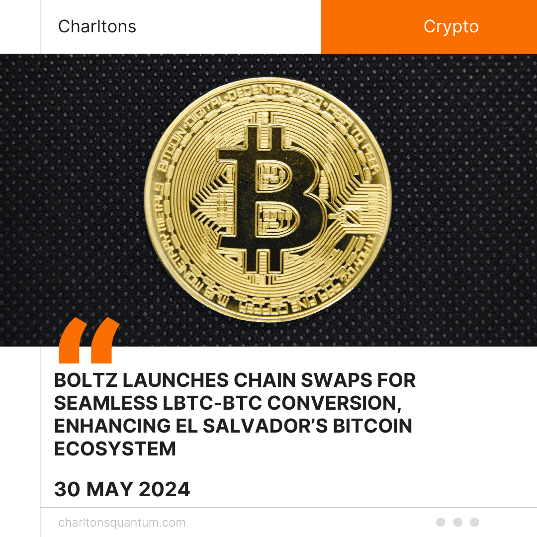 Boltz Launches Chain Swaps for Seamless LBTC-BTC Conversion, Enhancing El Salvador’s Bitcoin Ecosystem