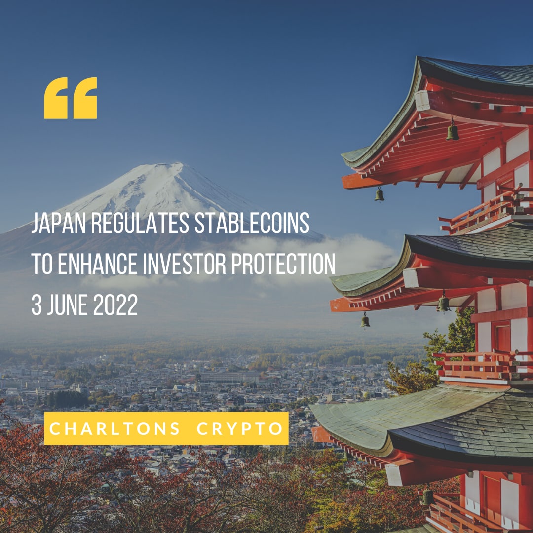 Japan Regulates Stablecoins to Enhance Investor Protection