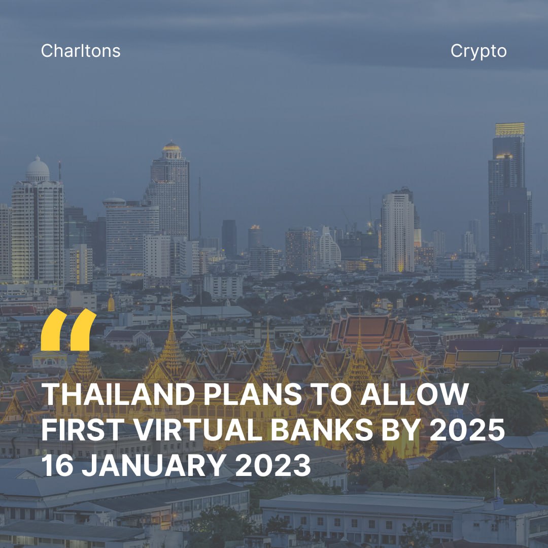 Thailand Plans to Allow First Virtual Banks by 2025