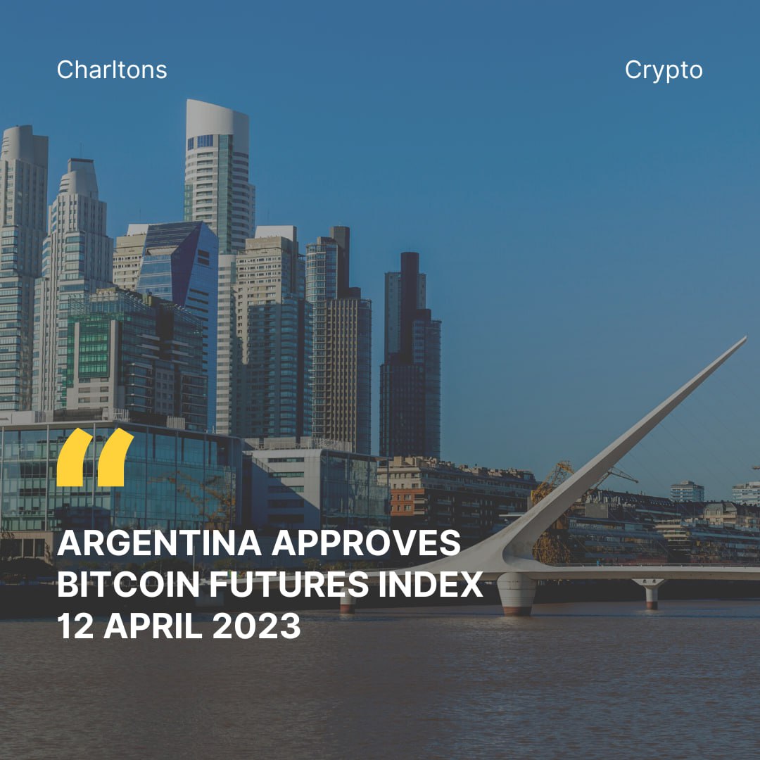 Argentina Approves Bitcoin Futures Index