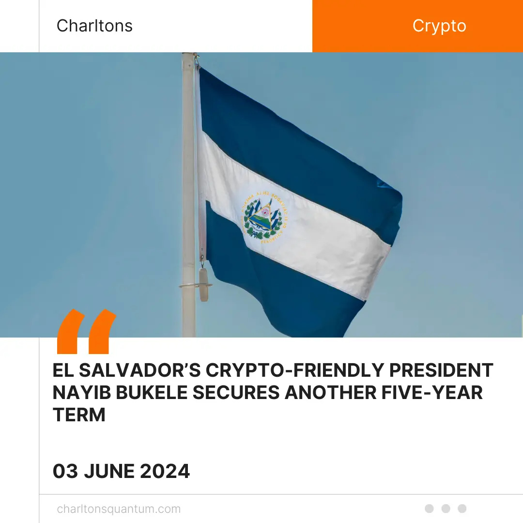 El Salvador's Crypto-Friendly President Nayib Bukele Secures Another Five-Year Term