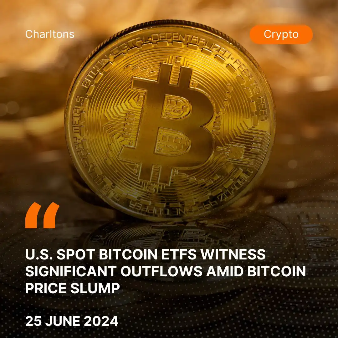 U.S. Spot Bitcoin ETFs Witness Significant Outflows Amid Bitcoin Price Slump