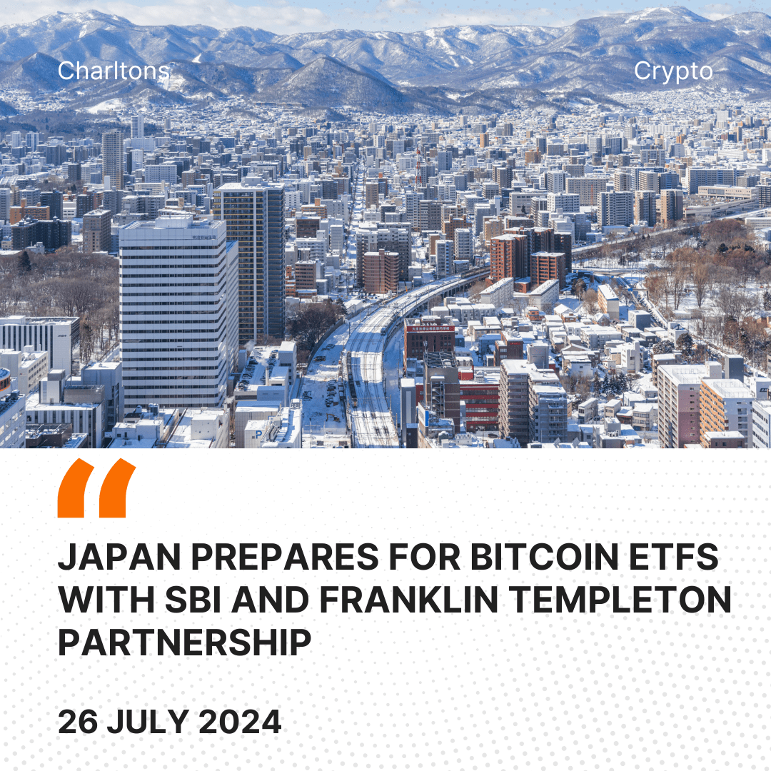 Japan Prepares for Bitcoin ETFs with SBI and Franklin Templeton Partnership