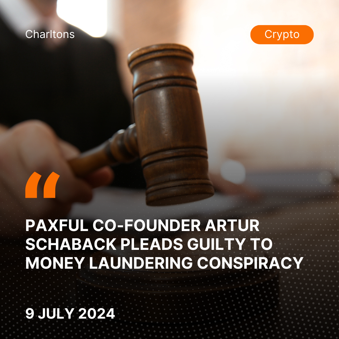 Paxful Co-Founder Artur Schaback Pleads Guilty to Money Laundering Conspiracy