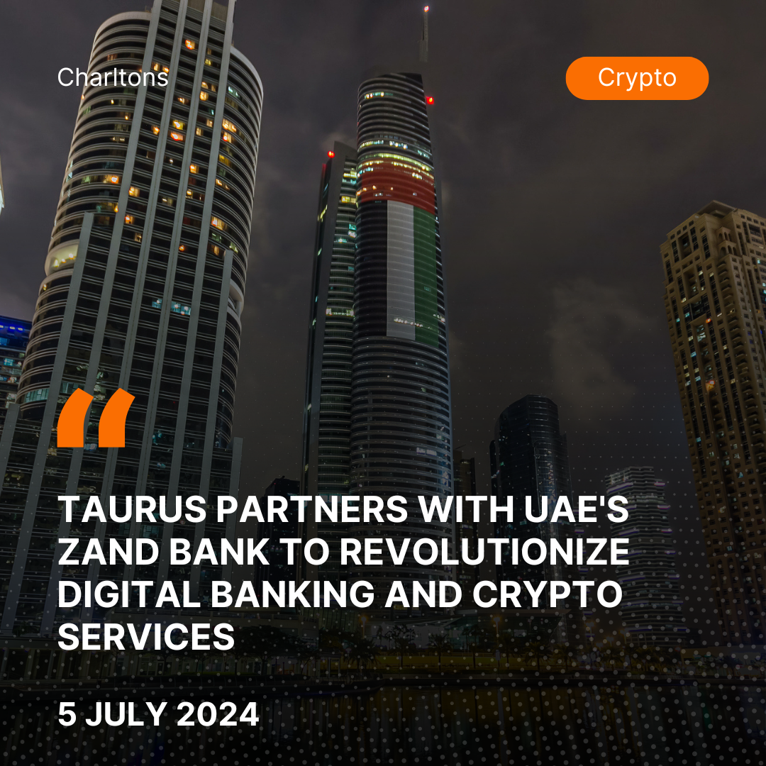 Taurus Partners with UAE's Zand Bank to Revolutionize Digital Banking and Crypto Services