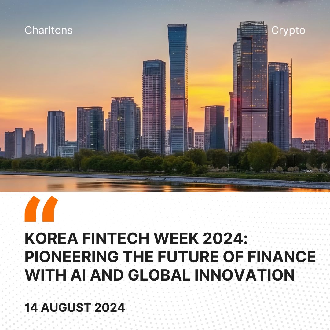 Korea Fintech Week 2024: Pioneering the Future of Finance with AI and Global Innovation