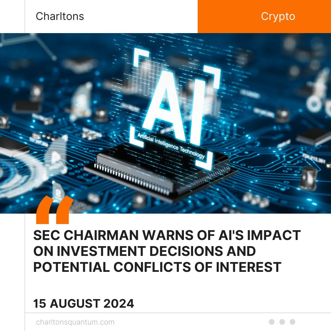 SEC Chairman Warns of AI's Impact on Investment Decisions and Potential Conflicts of Interest