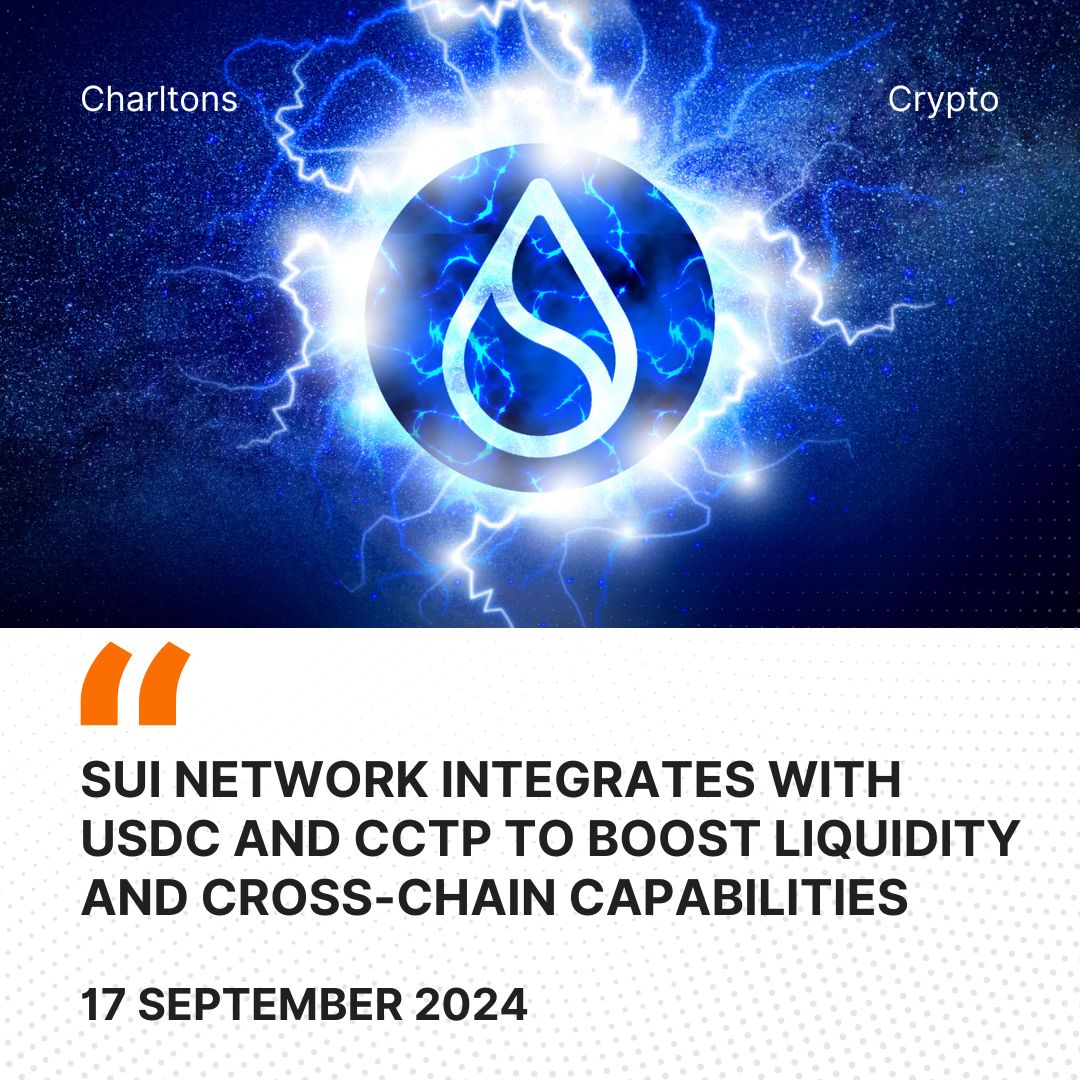 Sui Network Integrates with USDC and CCTP to Boost Liquidity and Cross-Chain Capabilities