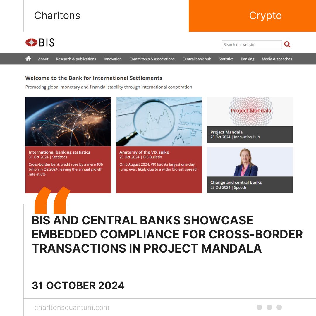 BIS and Central Banks Showcase Embedded Compliance for Cross-Border Transactions in Project Mandala