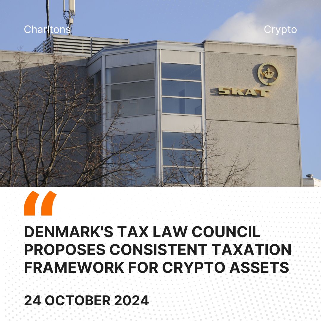 Denmark's Tax Law Council Proposes Consistent Taxation Framework for Crypto Assets