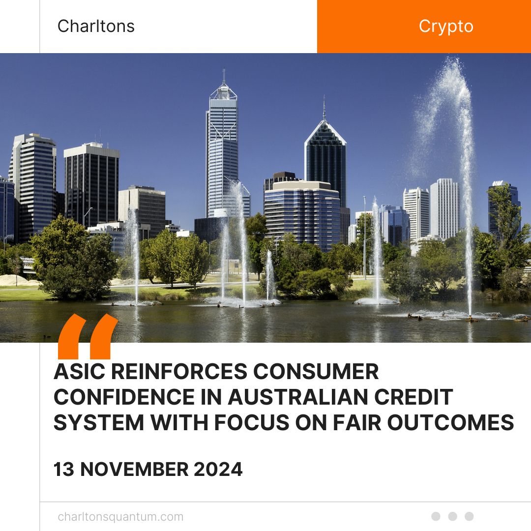 ASIC Reinforces Consumer Confidence in Australian Credit System with Focus on Fair Outcomes