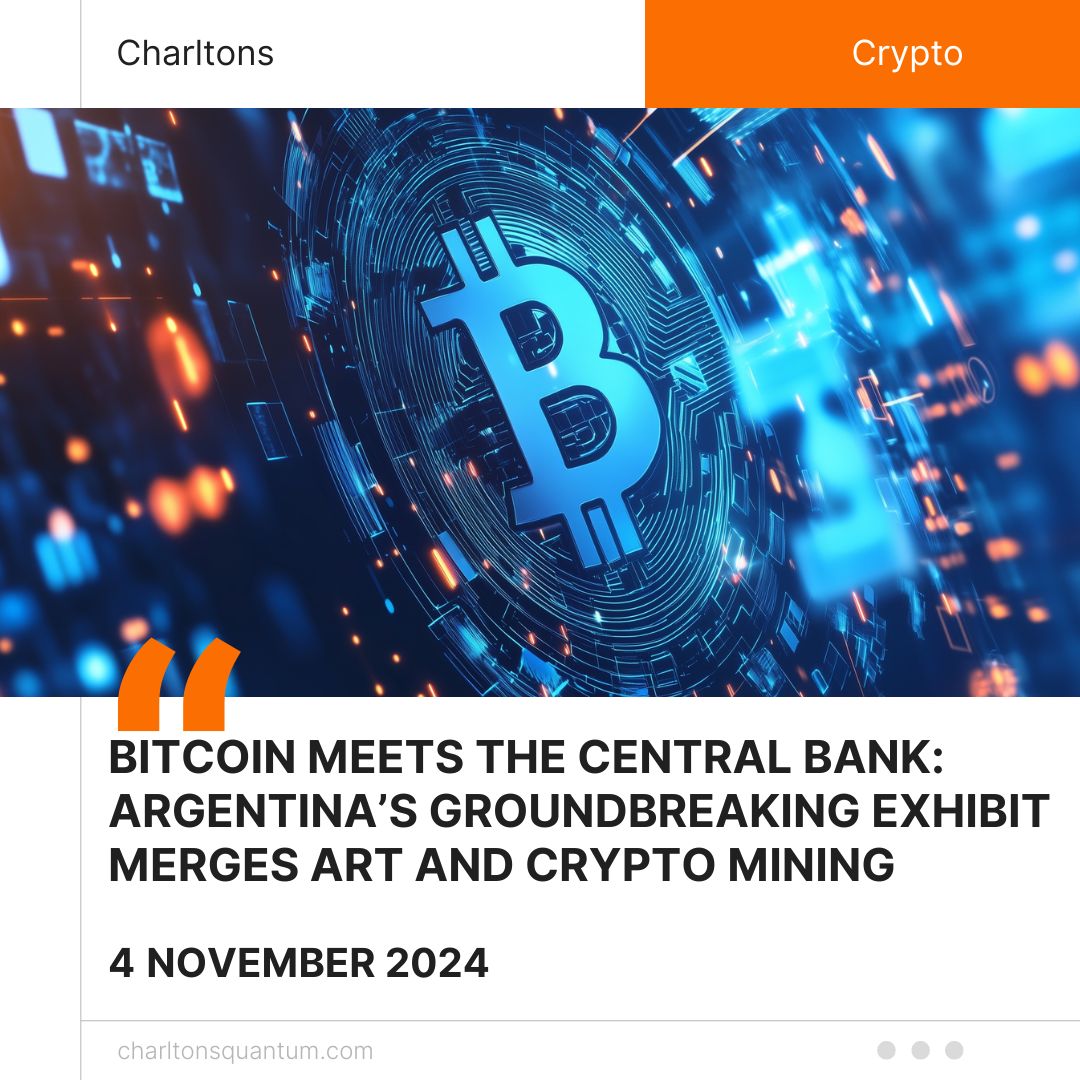 Bitcoin Meets the Central Bank: Argentina’s Groundbreaking Exhibit Merges Art and Crypto Mining