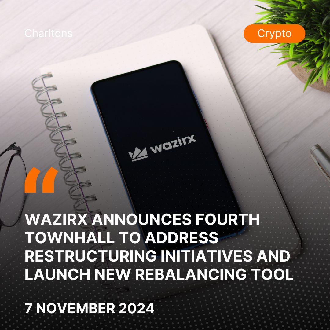 WazirX Announces Fourth Townhall to Address Restructuring Initiatives and Launch New Rebalancing Tool