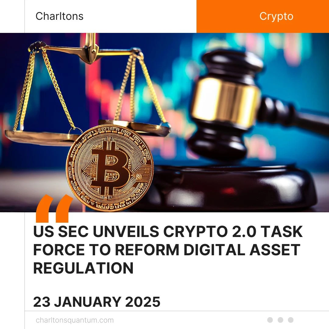 US SEC Unveils Crypto 2.0 Task Force to Reform Digital Asset Regulation