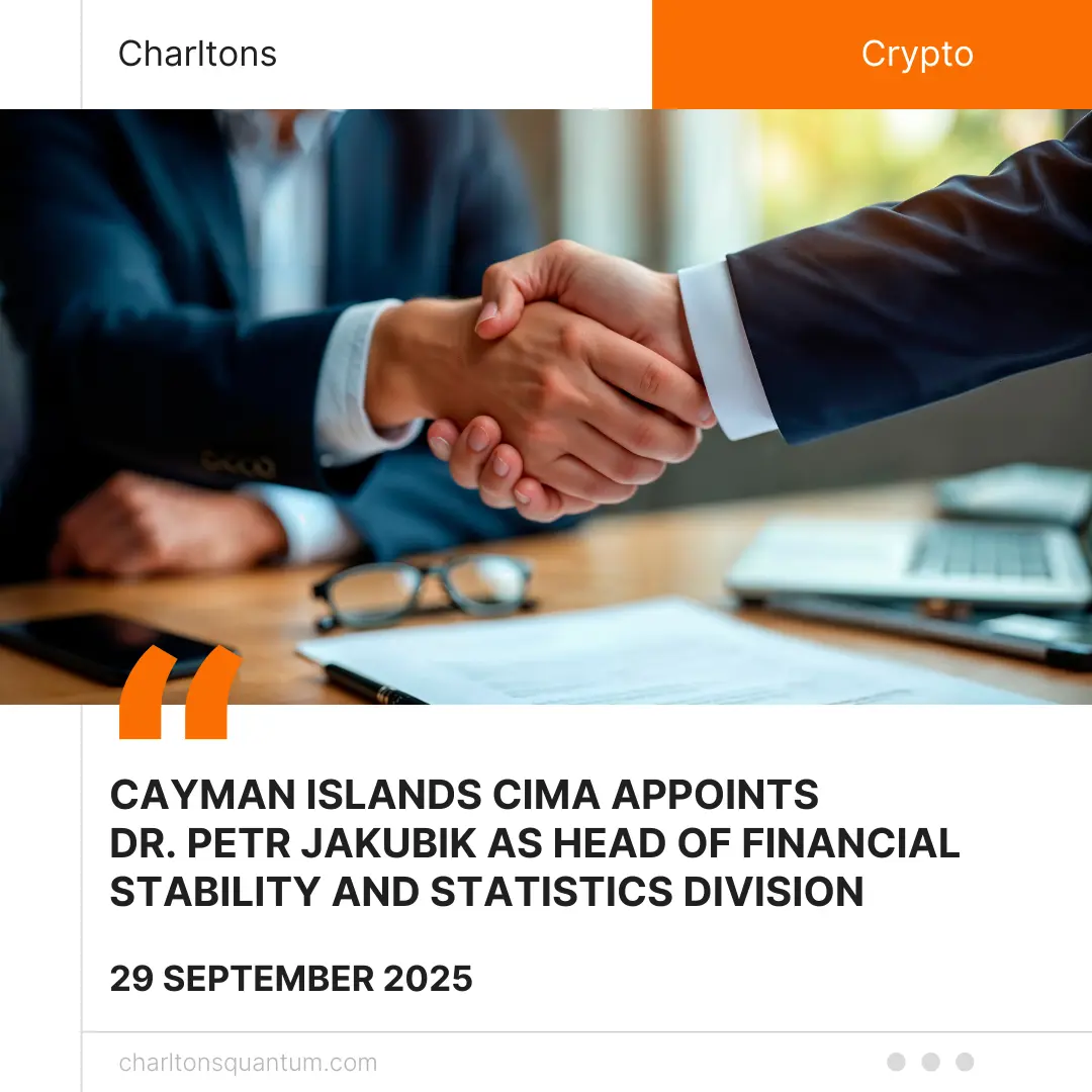 Cayman Islands CIMA Appoints Dr. Petr Jakubik as Head of Financial Stability and Statistics Division